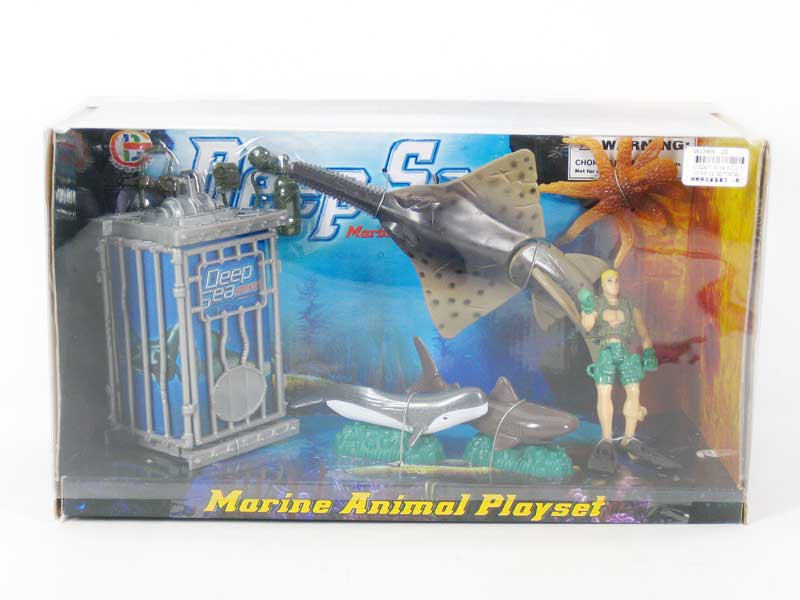 Blue Water Shark Set(3S) toys