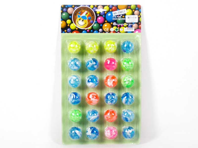 3.5CM Bounce Ball(24in1) toys
