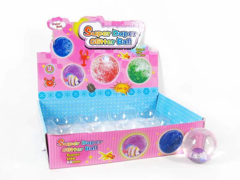 6.5CM Bounce Ball W/L(12in1) toys