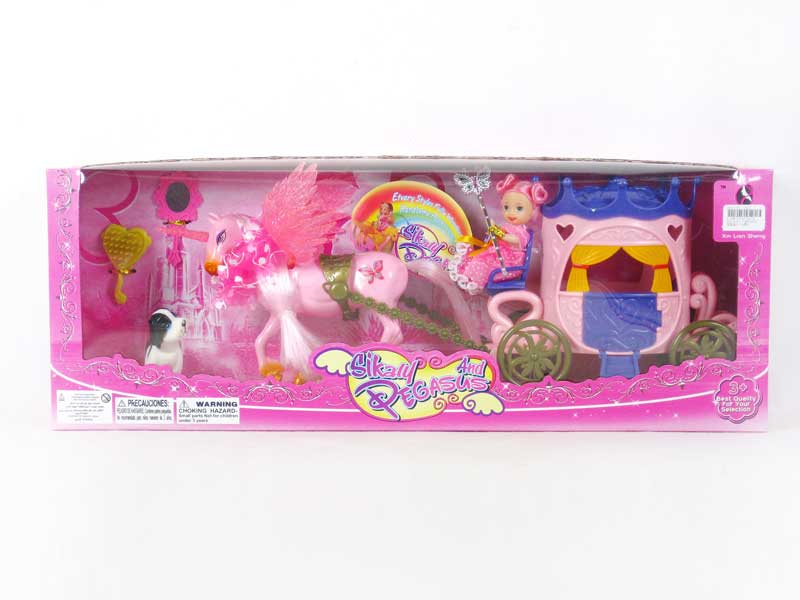 Carriage & Doll(4C) toys