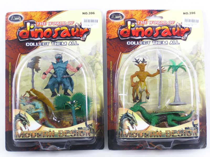 4＂Dinosaur Set(2S) toys