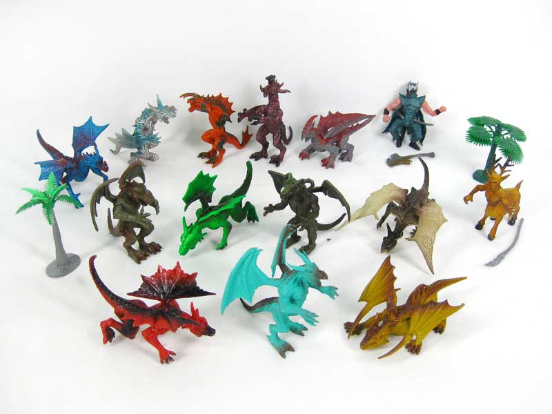 4＂Dinosaur toys