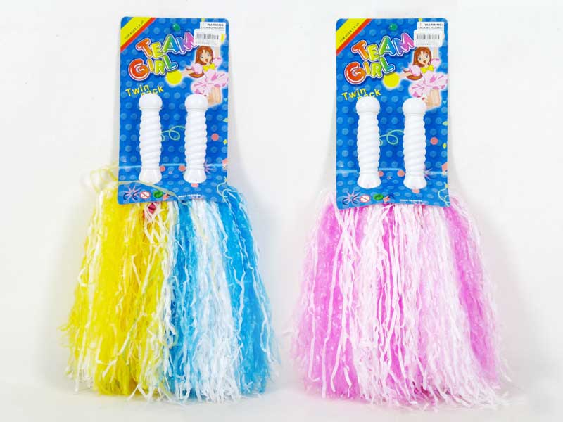 Cheering Squad Pompon W/Bell(2in1) toys