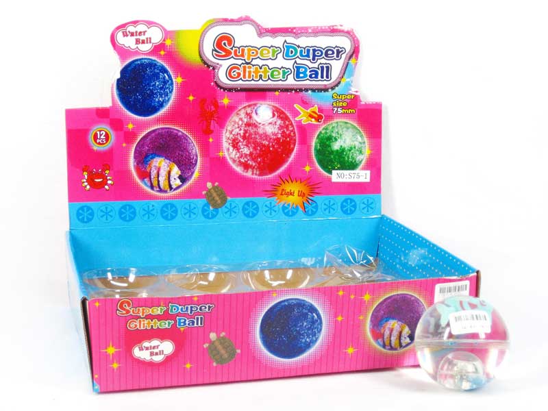 7.5CM Bounce Ball W/L(12in1) toys
