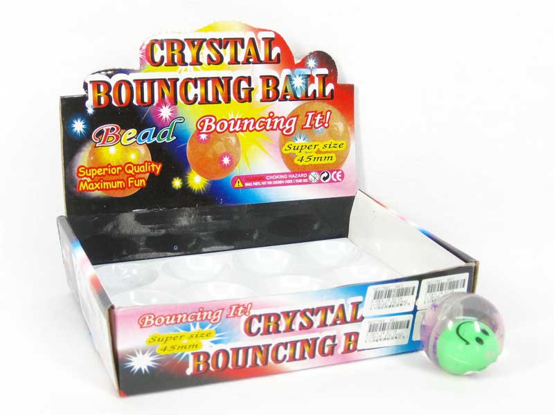 4.5CM Bounce Ball W/L(12in1) toys