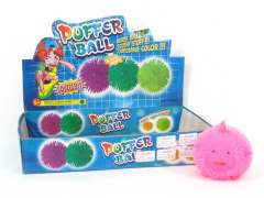 90mm Puffer Ball W/L(12in1) toys
