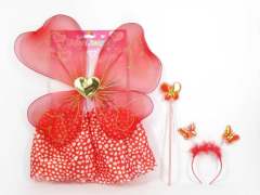 Butterfly & Beauty Set & Stick & Skirt toys