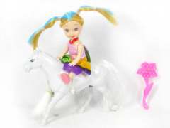 Horse Set & Doll(3C) toys