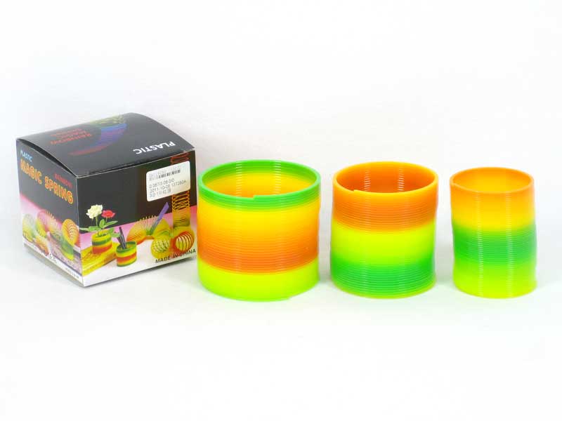 3in1 Rainbow Spring toys