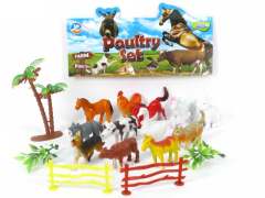 Poultry Animals Set(12in1) toys