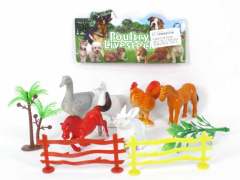 Poultry Animals Set(6in1)