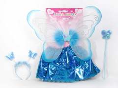 Butterfly & Stick & Beauty Set & Skirt