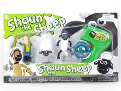 Shaun Sheep & Top Gun W/L(3C) toys