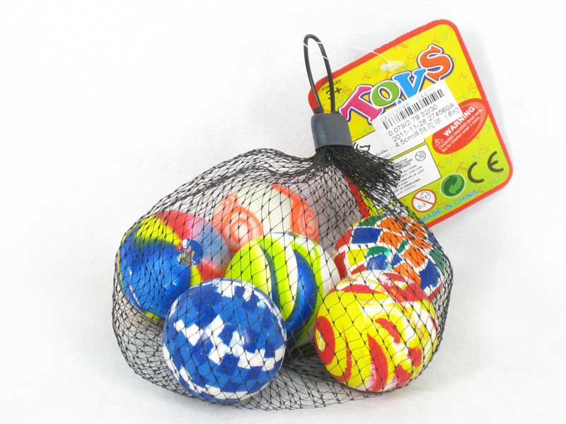 4.5cm Jump Ball(6in1) toys