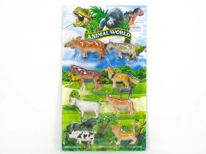 Farm Animal(8in1) toys