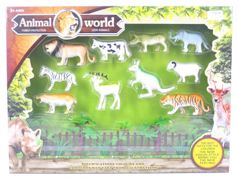 Animal Set(10in1) toys