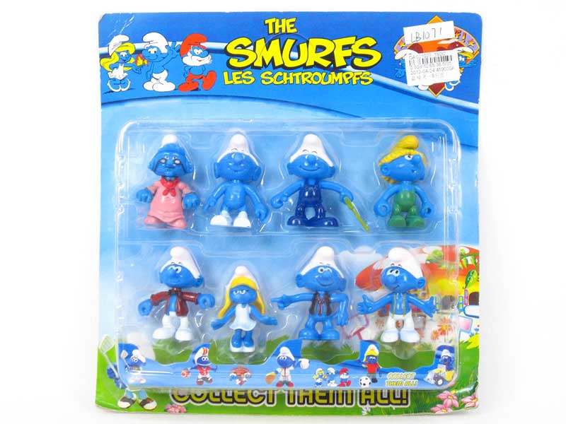 The Smurfs(8in1) toys