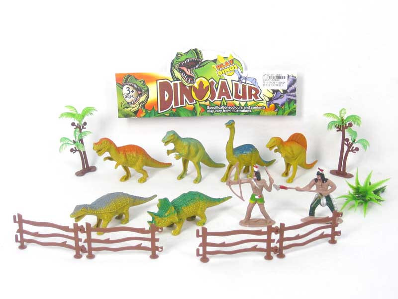 Dinosaur Set & Indian toys