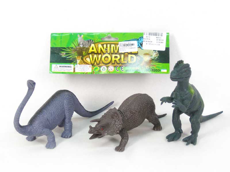 8"Dinosaur toys