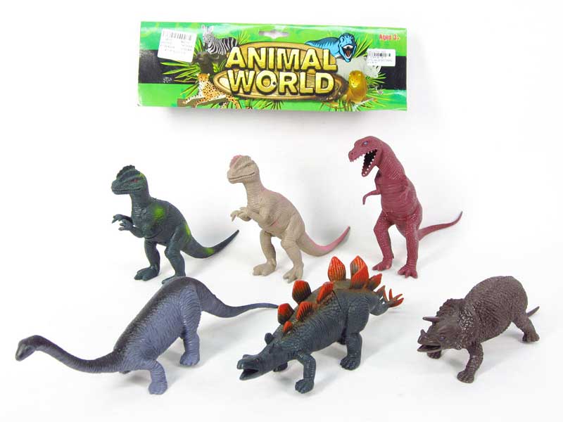 8＂Dinosaur(6in1) toys