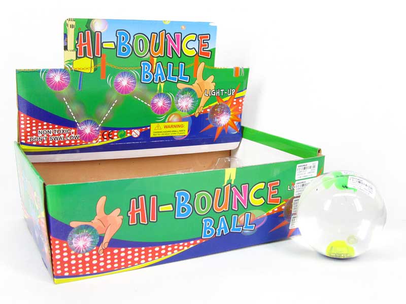 10CM Bounce Ball W/L(6in1) toys