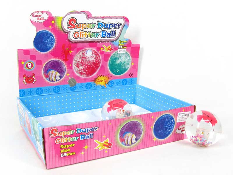 6.5CM Bounce Ball W/L_M(12in1) toys