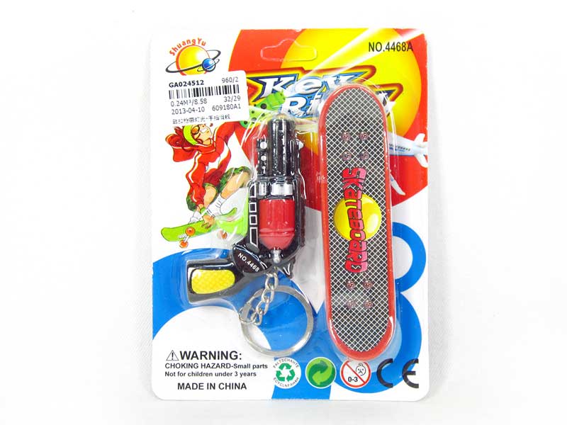 Key Gun W/L & Finger Scooter toys