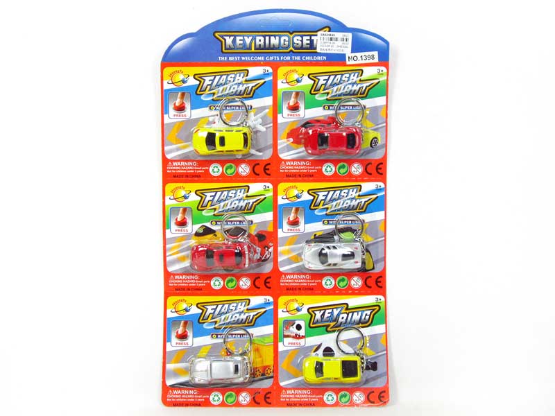 Key Car W/L(6in1) toys
