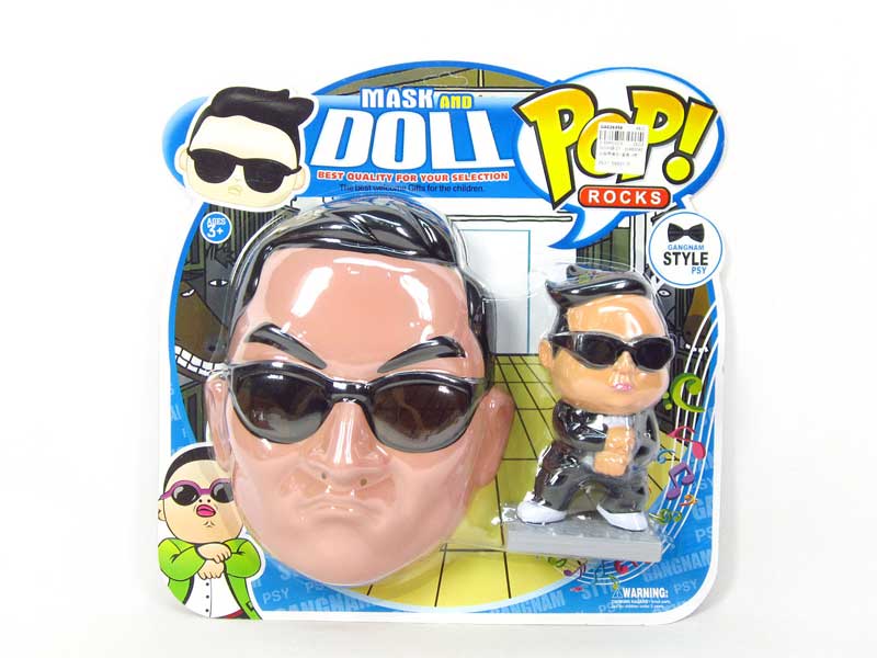 Gangnam Style W/M & Mask(4C) toys