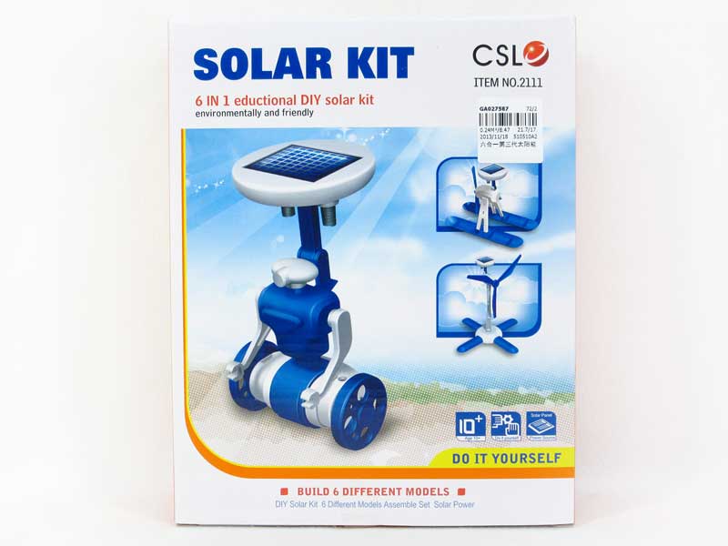6in1 Solar Toys toys