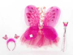 Butterfly & Beauty Set & Stick & Skirt