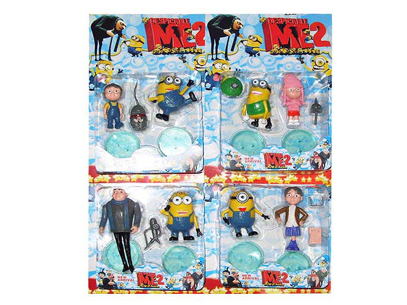2.5-5inch Despicable(2in1) toys