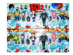 2.5-4inch Despicable(6in1)
