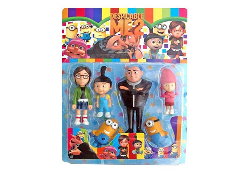 2.5-5inch Despicable(6in1) toys