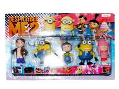 3inch Despicable(5in1) toys