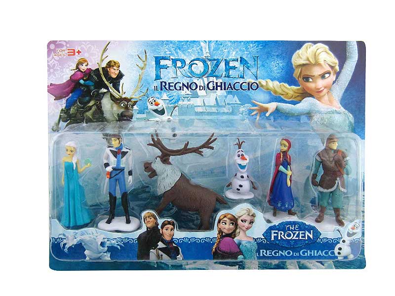 2.5-4inch Frozen Queen(6in1) toys