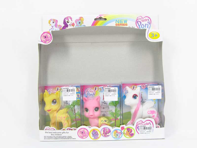 Horse Set(6in1) toys
