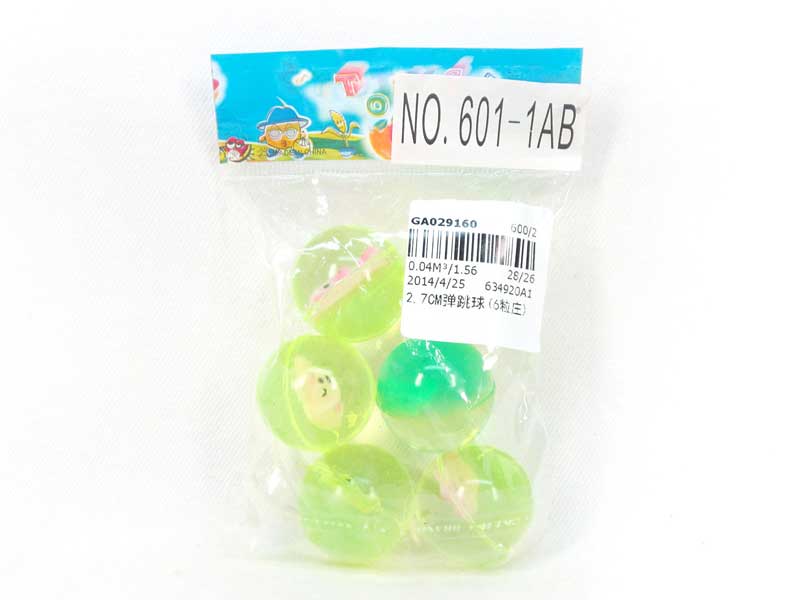 2.7CM Bounce Ball(6in1) toys
