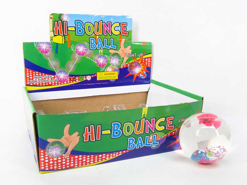 10CM Bounce Ball W/L(6in1) toys