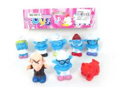 The Smurfs(10in1) toys