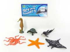 5inch Ocean Animal(6in1)