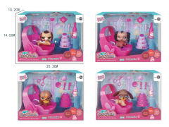 Dog Set W/L_M(4S) toys
