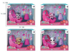 Dog Set W/L_M(4S) toys