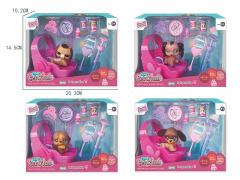 Dog Set W/L_M(4S) toys