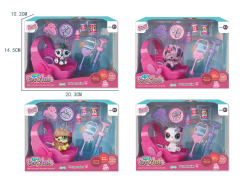 Dog Set W/L_M(4S) toys