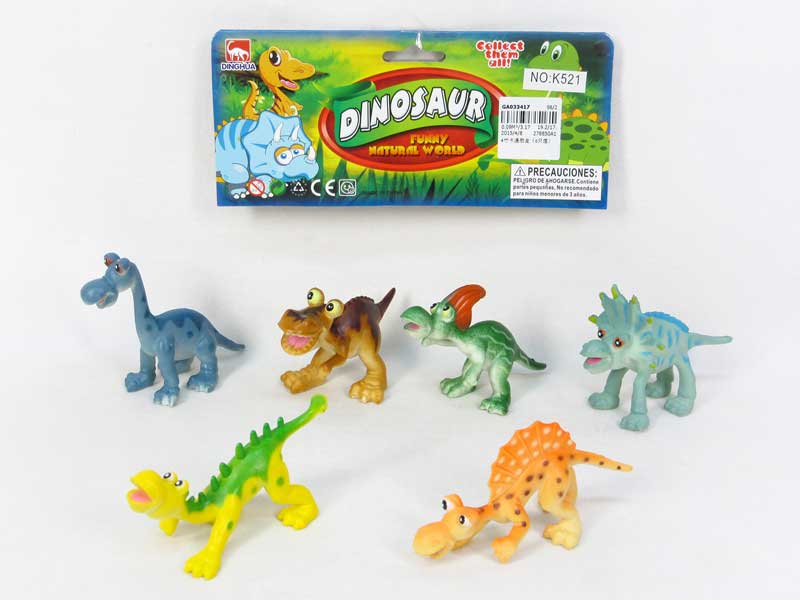 4inch Dinosaur(6in1) toys