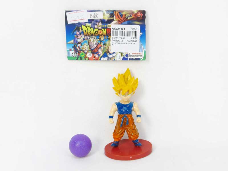 3-3.5inch Dragon Ball Set(6S) toys