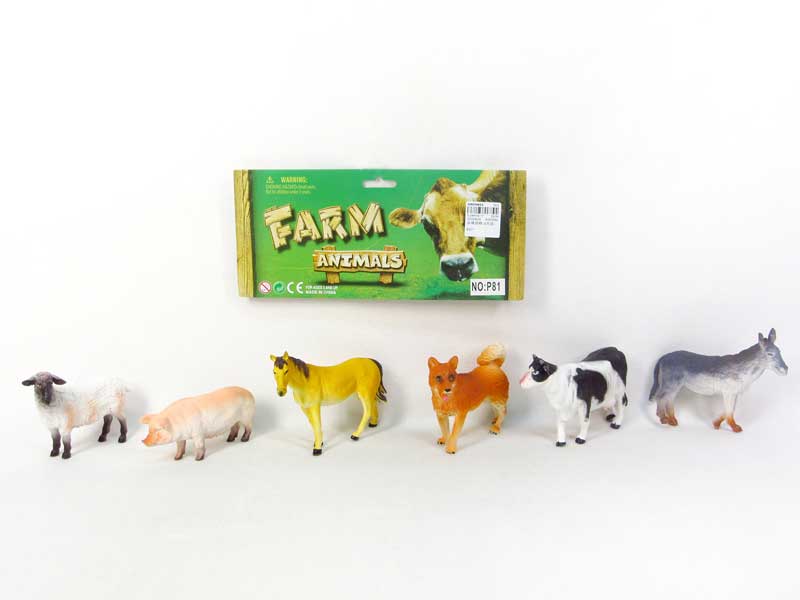 Farm Animal(6in1) toys
