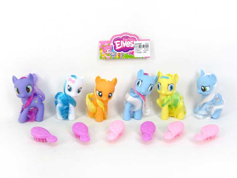 Horse Set(6S) toys