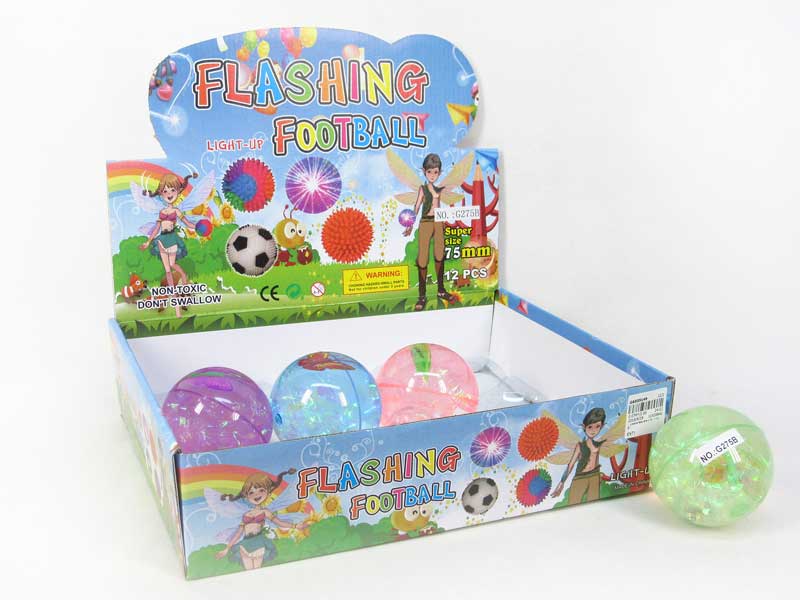 7.5CM Bounce Ball W/L(12in1) toys